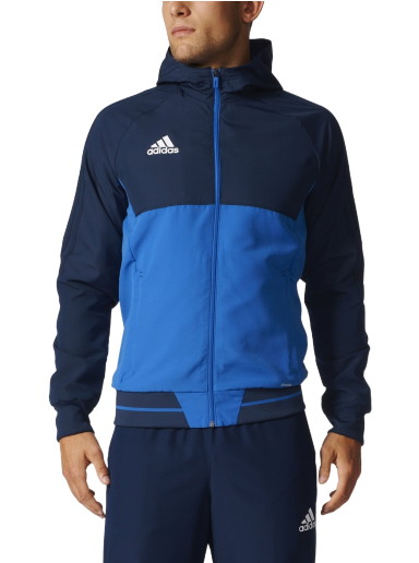 Dzsekik adidas Performance Jacket Tiro17 Presentation Kék | bq2774