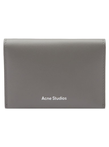 Pénztárca Acne Studios Flap Card Holder Dark Grey Szürke | CG0099-AA3