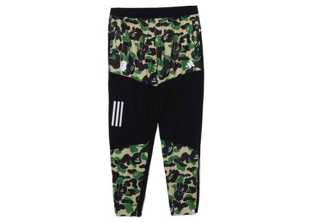 Nadrág BAPE BAPE x adidas Golf ABC Camo Pants Black Zöld | 1J73-152-901