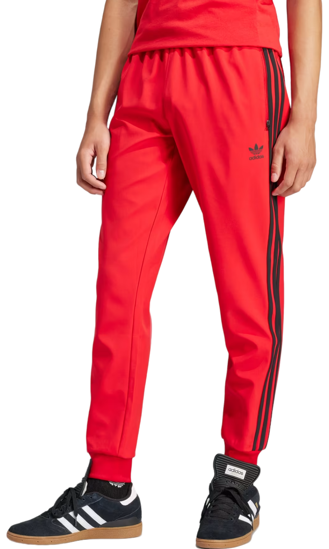 Sweatpants adidas Originals SST Bonded Trackpant 
Piros | is2808, 0