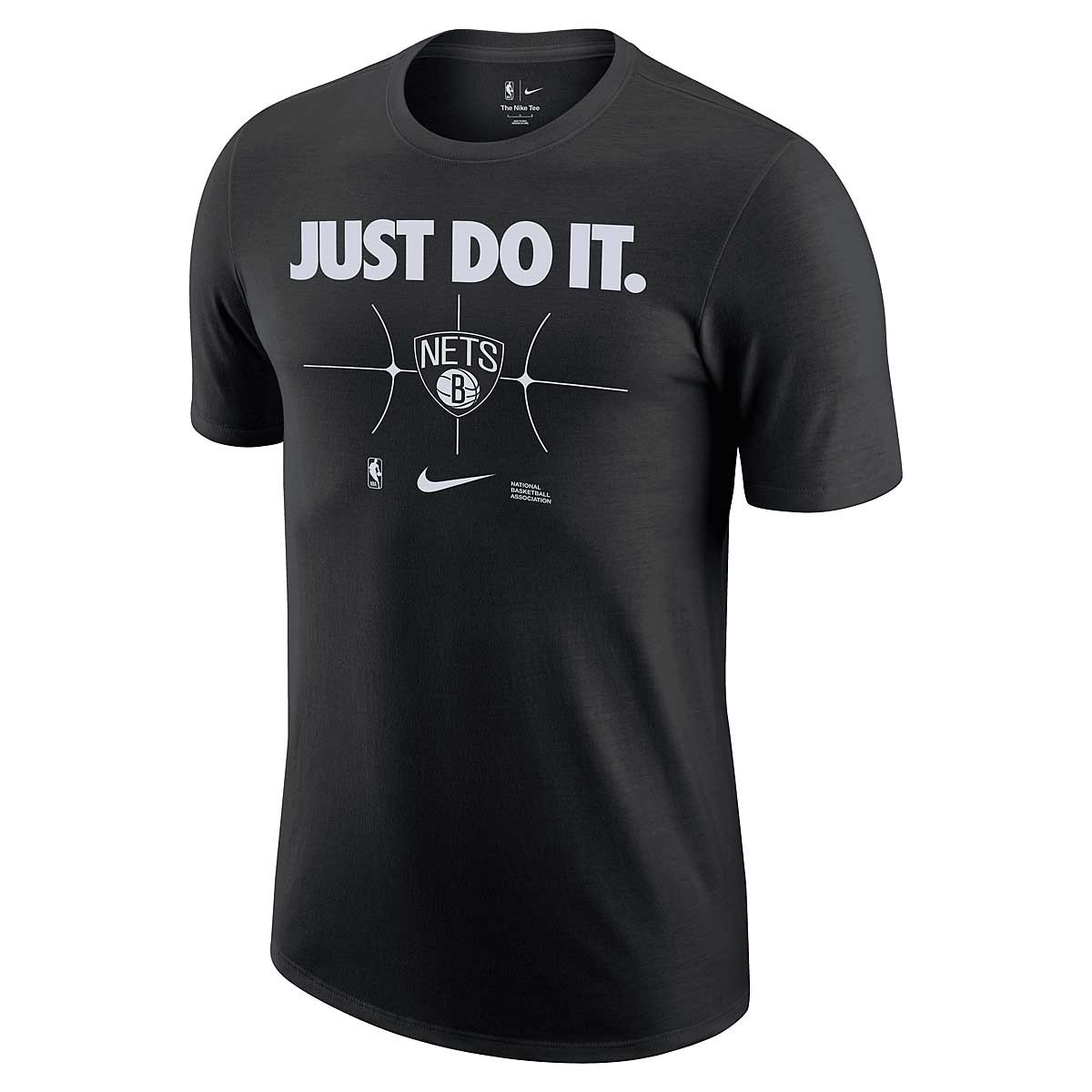 Póló Nike NBA BROOKLYN NETS ESSENTIAL JUST DO IT T-SHIRT, black Fekete | FQ6265-010, 0