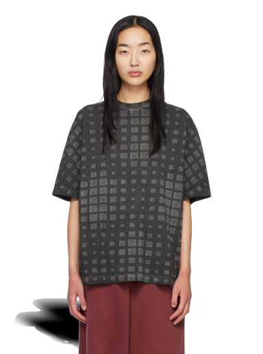 Póló Acne Studios Printed T-Shirt Fekete | CL0178-