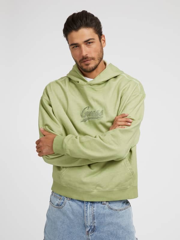 Sweatshirt GUESS Originals Embroidered Logo Sweatshirt Zöld | M3GQ21KBRL1, 0