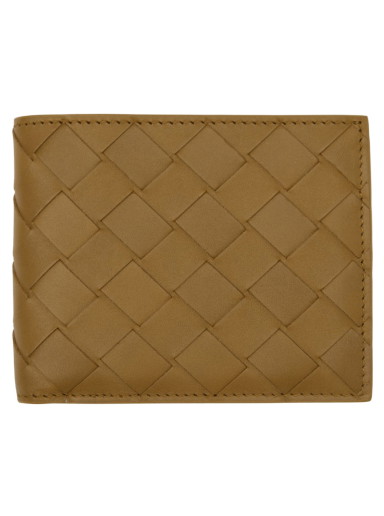Pénztárca Bottega Veneta Intrecciato Leather Bifold Wallet Barna | 605722 VCPQ4