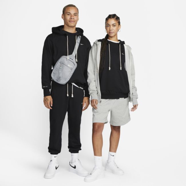 Sweatshirt Nike Dri-FIT Standard Issue Pullover Basketball Hoodie Fekete | DQ5818-010, 1