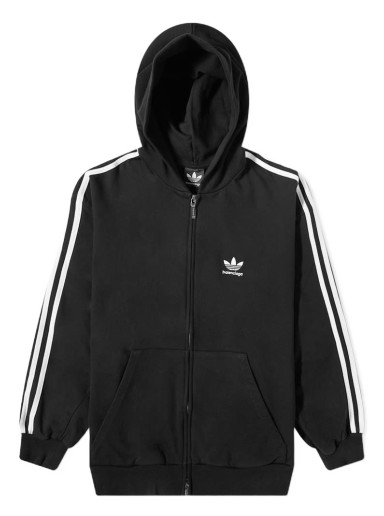 Sweatshirt adidas Originals Balenciaga x Zip-Up Hoody Fekete | 723754-TNVN2-8482