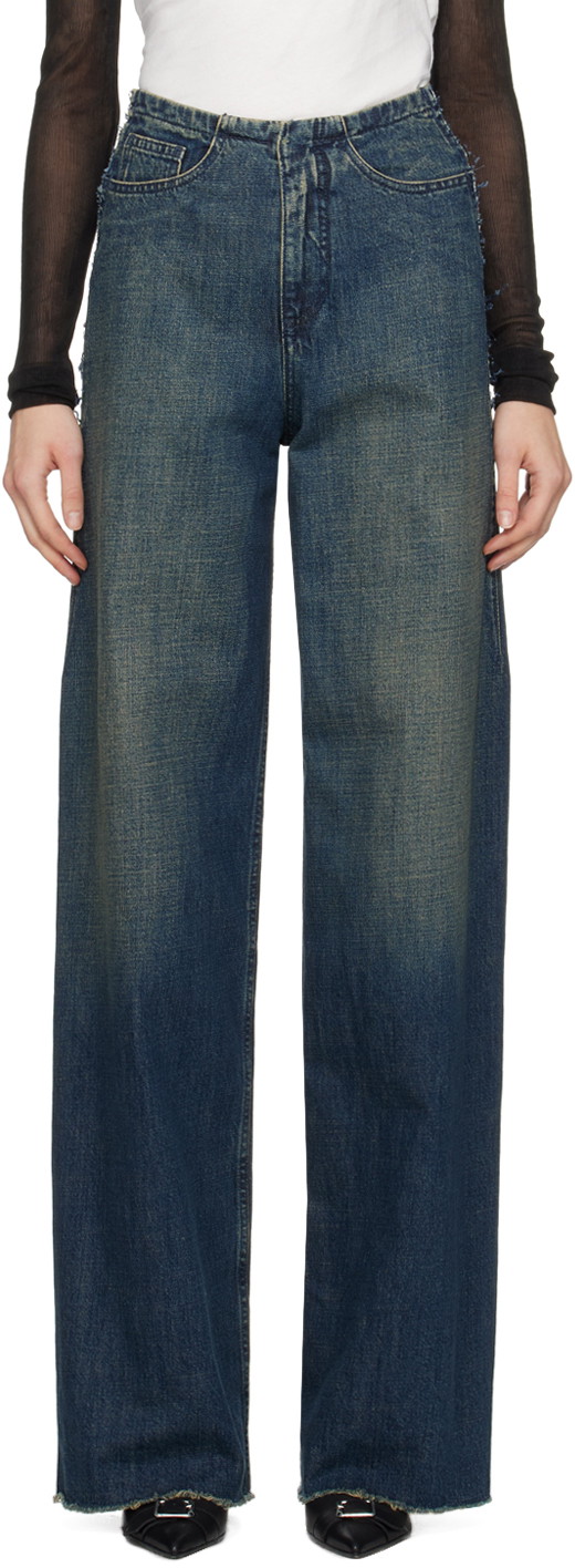 Farmer Maison Margiela MM6 Five-Pocket Jeans Sötétkék | S52KA0482 S30888