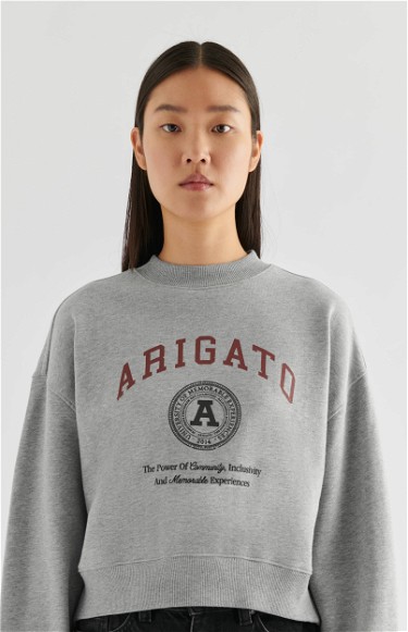 Sweatshirt AXEL ARIGATO University Sweatshirt Szürke | A2314002, 5