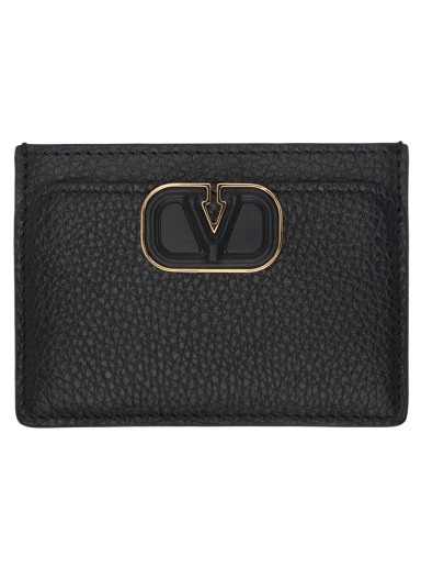 Pénztárca Valentino Garavani VLogo Signature Card Holder Fekete | 4W2P0AA5LFN