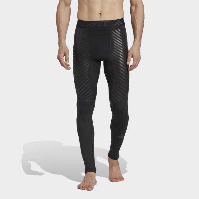 Leggings adidas Performance Techfit Control x RHEON™ Full-Length Fekete | HS9812