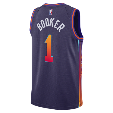 Sportmezek Nike Dri-FIT NBA Swingman Devin Booker Phoenix Suns City Edition 2023/24 Jersey Orgona | DX8516-537, 2
