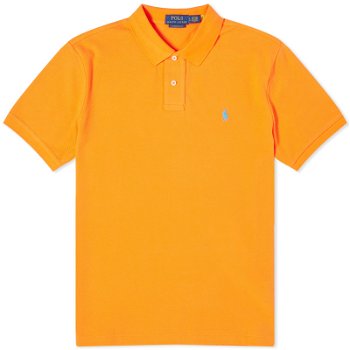 Polo by Ralph Lauren Polo Ralph Lauren Men's Colour Shop Custom Fit Polo Shirt Resort Orange 710782592025