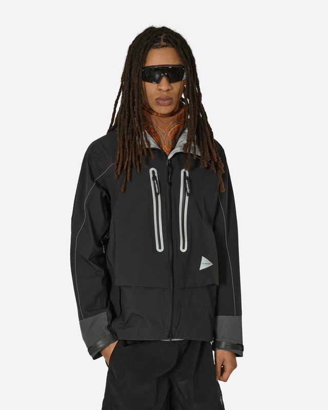 Széldzsekik and wander PERTEX SHIELD Rain Jacket Black Fekete | 5744111101 010