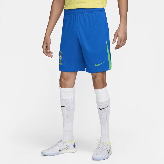 Rövidnadrág Nike Dri-FIT Replica Brazil 2024/25 Stadium Kék | FJ4308-458