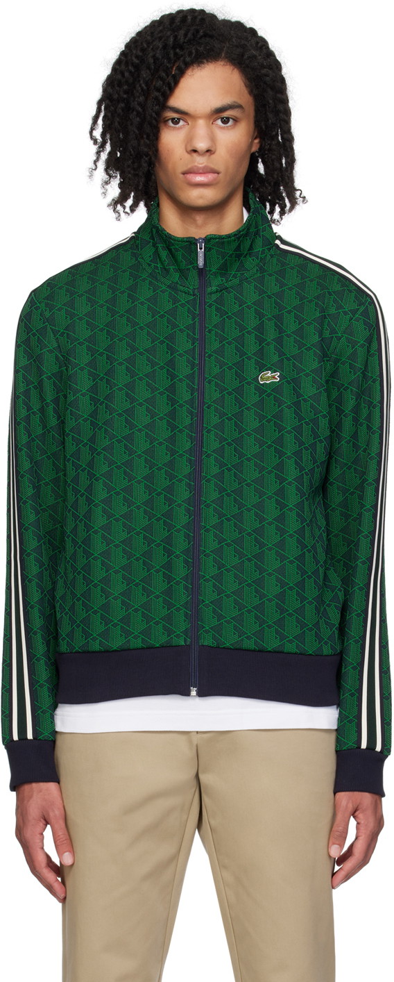 Sweatshirt Lacoste Zip Up Sweatshirt Zöld | SH1368_IQ0