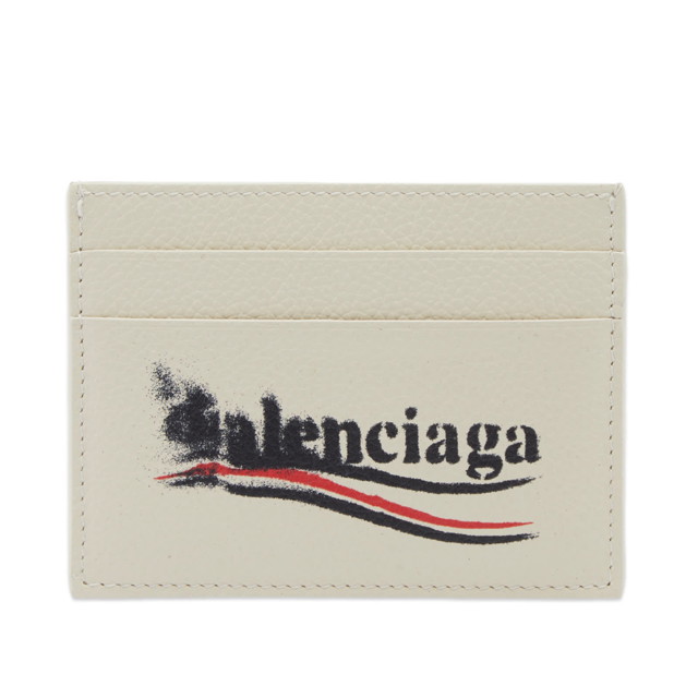 Pénztárca Balenciaga Political Campaign Cash Card Holder Bézs | 594309-2AA3B-9224