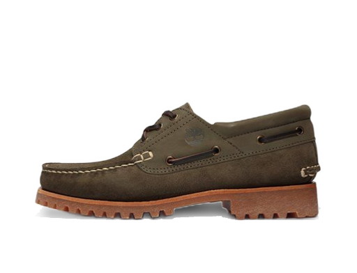 Sneakerek és cipők Timberland Authentic 3 Eye Lug Zöld | TB0A2AA3A581