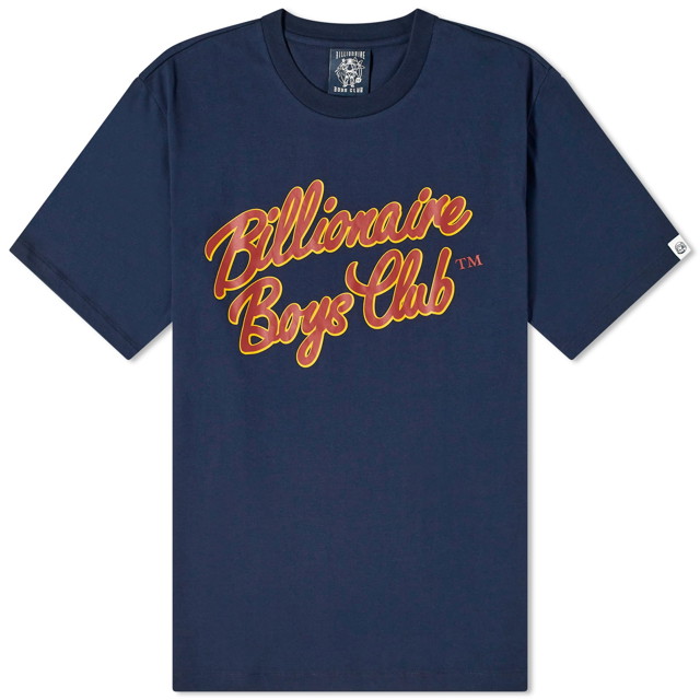 Póló BILLIONAIRE BOYS CLUB Script Logo T-Shirt Sötétkék | B24134-NVY