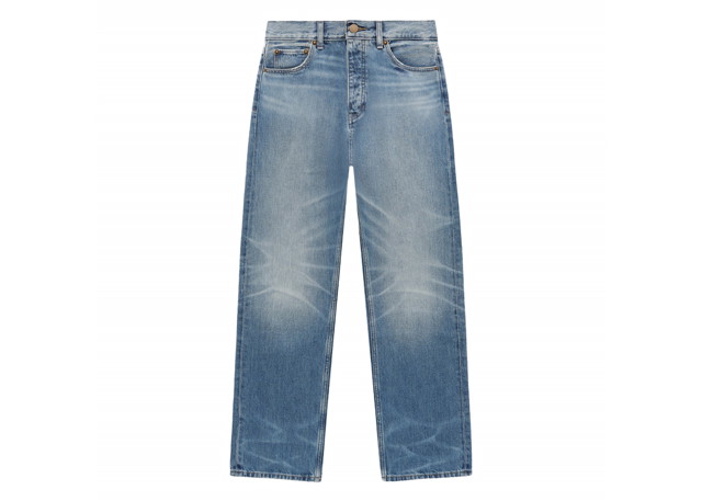 Farmer Fear of God Core Collection 5 Pocket Jean Medium Wash Kék | 130SU244110F