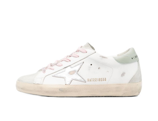 Sneakerek és cipők Golden Goose Super-Star White Ice Silver Aquamarine W Fehér | GWF00102.F004782.82379