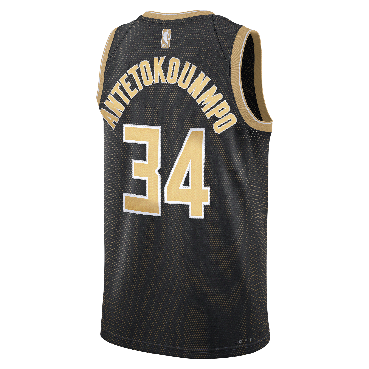 Sportmezek Nike Dri-FIT NBA Swingman Janis Adetokunbo Milwaukee Bucks 2024 Select Series Fekete | FN5911-053, 1