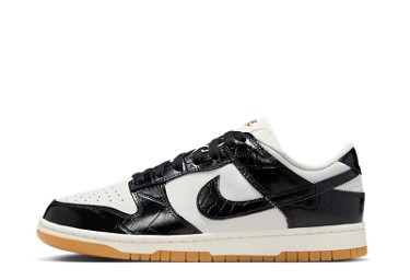 Sneakerek és cipők Nike Dunk Low LX Black Croc W Fekete | FJ2260-003, 1