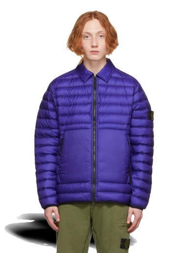 Dzsekik Stone Island Down Bio-Based Jacket Kék | 761542124