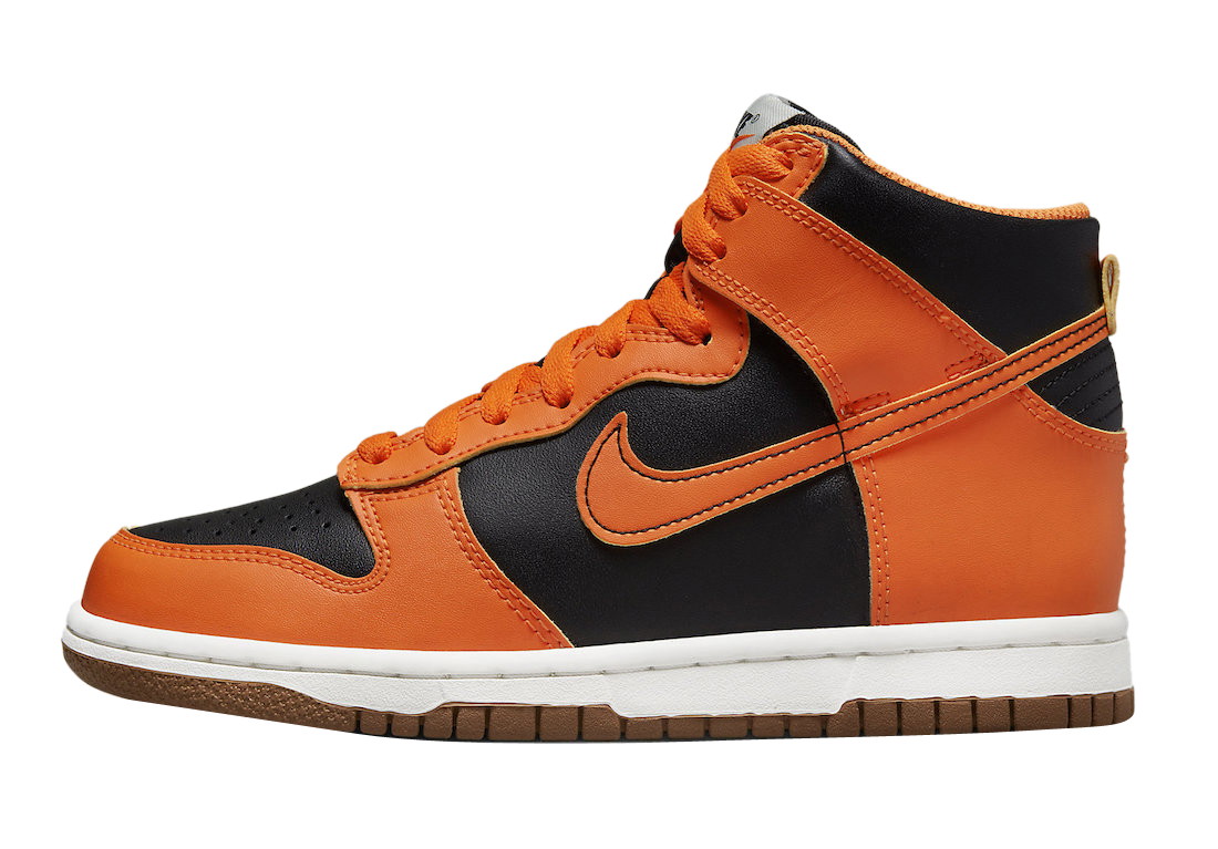 Sneakerek és cipők Nike Dunk High "Safty Orange" GS 
Narancssárga | DB2179-004, 0
