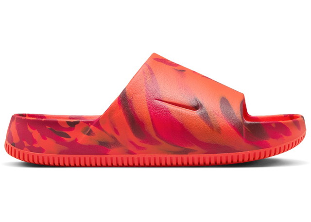 Sneakerek és cipők Nike Calm Slide Marble Picante Red 
Piros | FV5637-600