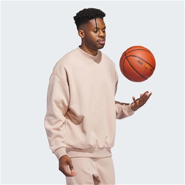 Sweatshirt adidas Performance Basketball Crew Bézs | IM8422, 2