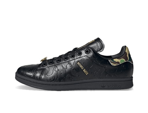 Sneakerek és cipők adidas Originals BAPE x Stan Smith "30th Anniversary Black" Fekete | IG1116