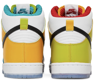 Sneakerek és cipők Nike froSkate x Dunk High SB "All Love No Hate" Többszínű | DH7778-100, 4