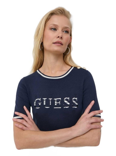 Póló GUESS T-Shirt Sötétkék | W3GR35.Z2NQ2