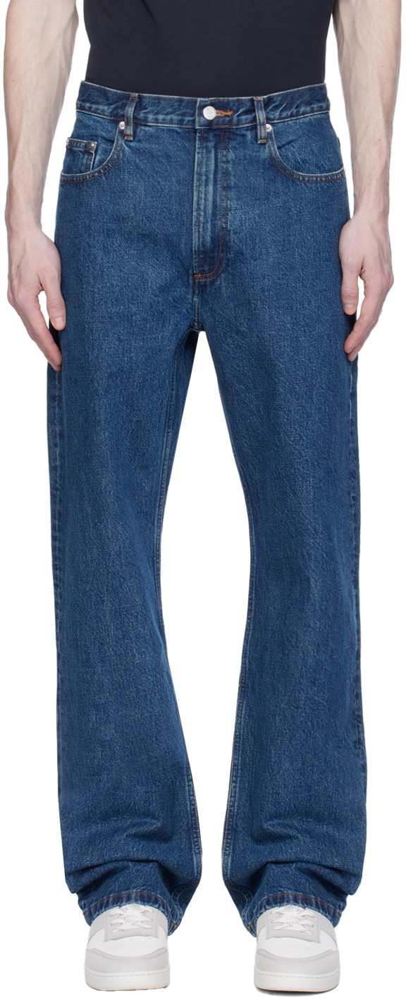 Farmer A.P.C. Relaxed Jeans Kék | COGWB-H09199