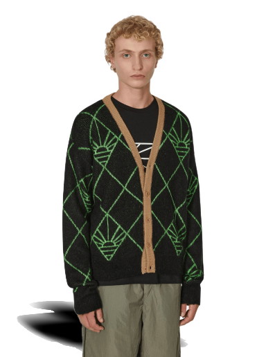 Pulóver PACCBET Logo Cardigan Fekete | PACC11N001 1