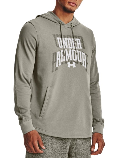 Sweatshirt Under Armour Rival Terry Graphic Hoodie Szürke | 1379766-504