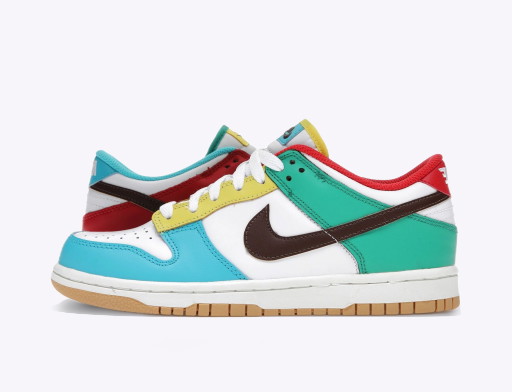 Sneakerek és cipők Nike Dunk Low SE "Free.99 - White" GS Többszínű | CZ2496-100