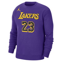 Jordan NBA Los Angeles Lakers LeBron James Courtside Statement Edition Fleece Hoodie