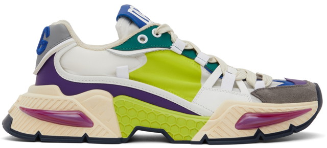 Sneakerek és cipők Dolce & Gabbana Multicolor Airmaster Low-Top Sneakers Többszínű | CS1984 AQ939