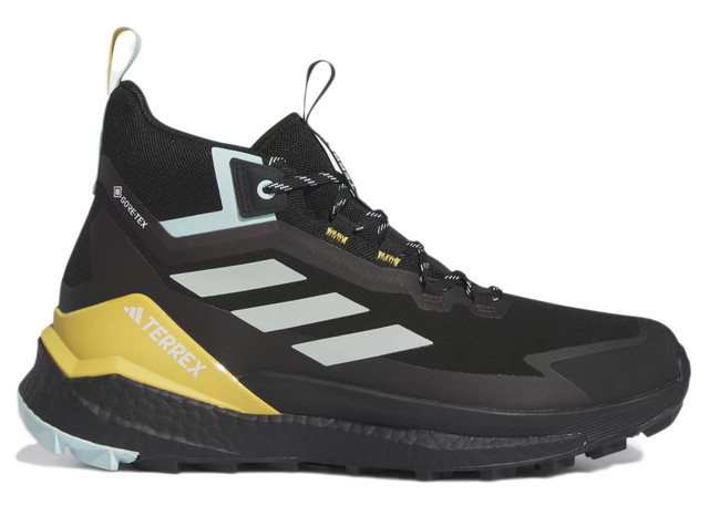 Sneakerek és cipők adidas Performance Terrex Free Hiker Gore-Tex 2.0 Black Aqua Yellow Fekete | IF4919