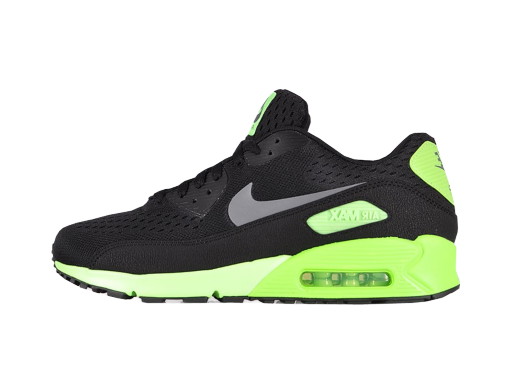 Sneakerek és cipők Nike Air Max 90 CMFT Black Dark Grey Flash Lime Zöld | 599405-003