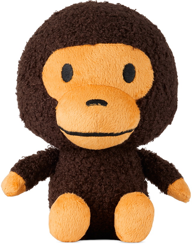 Flexstyle BAPE Brown Medium Baby Milo Plush Doll Barna | 002FGJ801002M