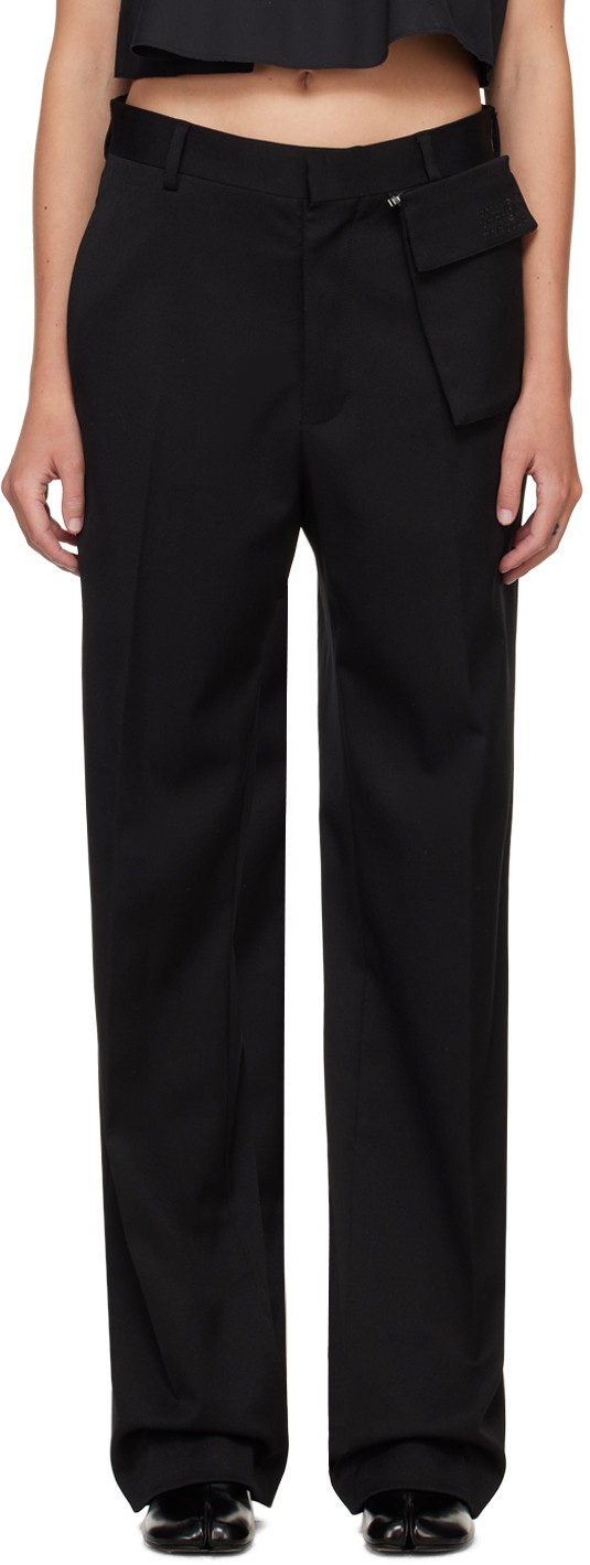 Nadrág Maison Margiela MM6 Tailoring Trousers Fekete | SH0KA0006 S47848
