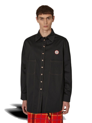 Ing CORMIO Georgia Workwear Shirt Fekete | CORGEORGIALSTEE BLACK