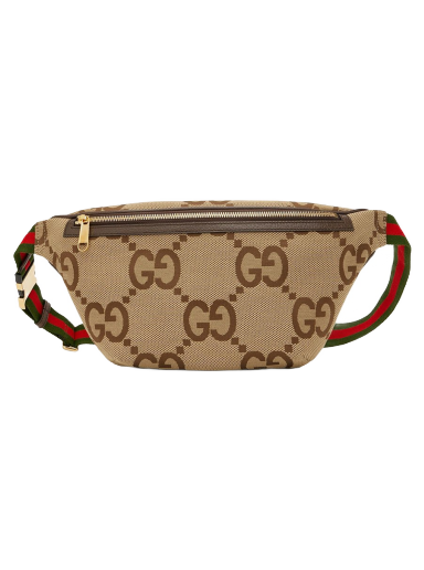 Deréktáskák Gucci Jumbo GG Belt Bag Bézs | 696031 UKMDG