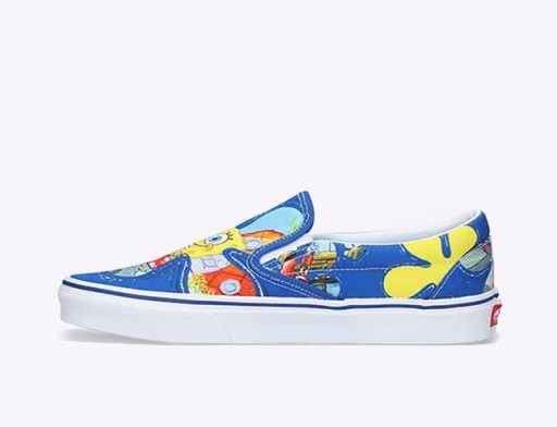 Sneakerek és cipők Vans SpongeBob Classic Slip-On Kék | VN0A33TBYZ1