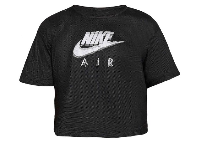 Póló Nike Air Mesh T-shirt Black W Fekete | CZ8624-010