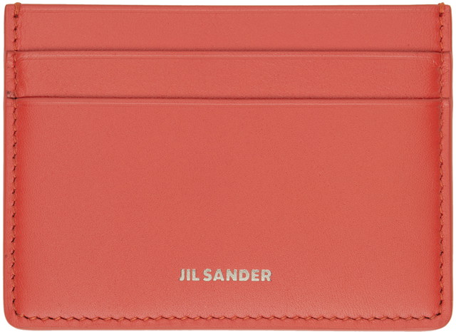 Pénztárca Jil Sander Credit Card Holder Rózsaszín | J25VL0009_P5458