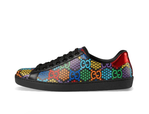 Sneakerek és cipők Gucci Psychadelic Ace Black Multi Fekete | 610085 H2020 1110