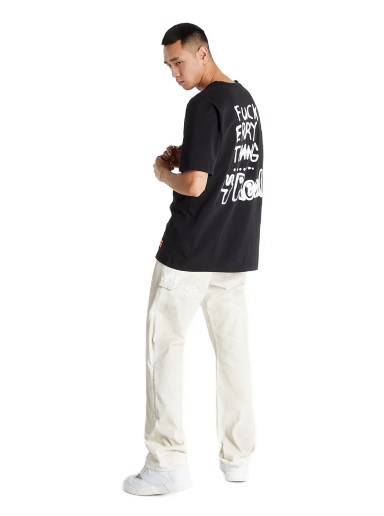 Póló HERON PRESTON T-Shirt Shortsleeve Fekete | HMAA026S22JER0051001